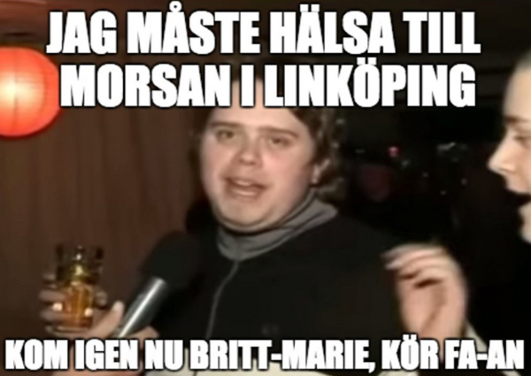 8. Har Britt-Marie kört än?