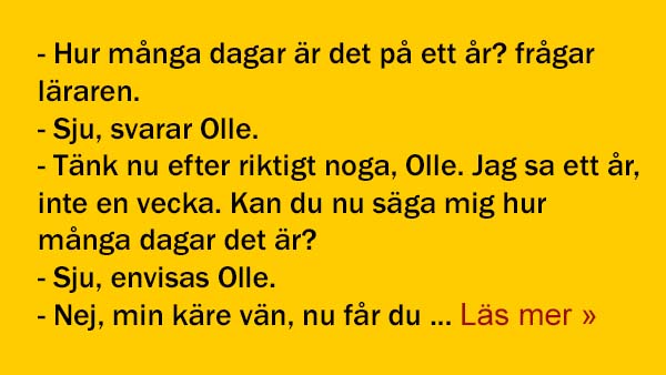 Hur Många Dagar är Det På Ett år